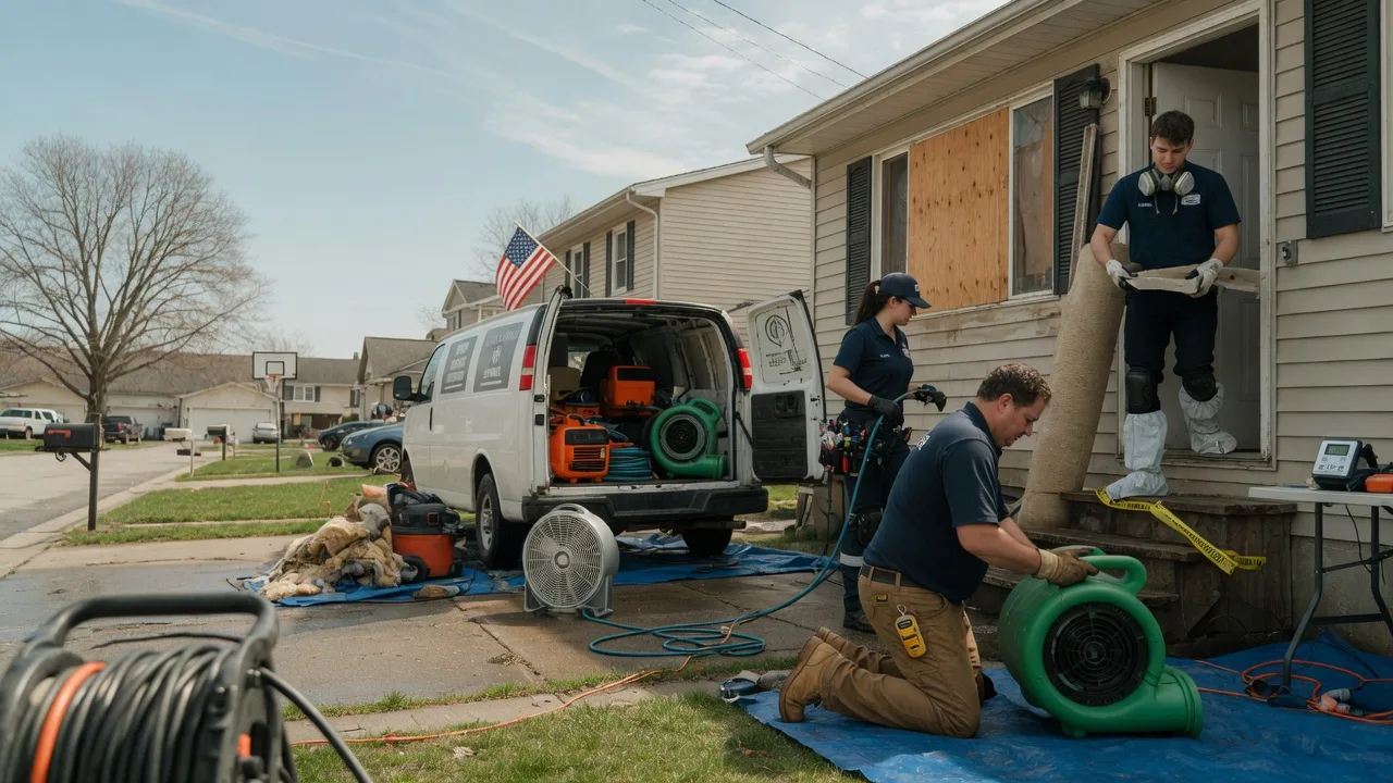 Water Damage Restoration in Udall, MO near me